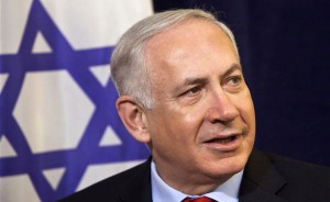 Israel's PM Benjamin Netanyahu meets with Canada's PM Stephen Harper on the side lines of the United Nations General Assembly in New York